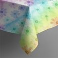thumbnail image 4 of Pioneer Flower Floral Print Pattern Rectangle Tablecloth 60"x120", Waterproof Polyester Table Cloth, Wipeable Spillproof for Dining Camping Indoor Outdoor, 4 of 6