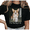 Black-2, variant on Women's Vintage "I Got That Dog In Me" Chihuahua Meme Graphic Comfortable T Shirt Short Sleeve Round Neck Top Black S-5XL