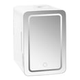 thumbnail image 1 of Mini Refrigerador con Espejo, Capacidad 4 Litros, Color Blanco, Modelo RJ48-6-ML, 1 of 5