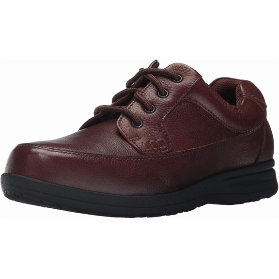 Nunn Bush Mens Cam Moc Toe Casual Lace-up with Comfort Gel and Memory Foam