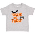 thumbnail image 3 of Inktastic Halloween Trick-or-Treat with Spider and Bats Boys or Girls Baby T-Shirt, 3 of 5