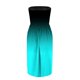 thumbnail image 3 of ICHUANYI Clearance Women's Summer Boho Style Gradient Dress Sleeveless One-Shoulder Dress(Blue, L) ICHUANYI WER2023080913459, 3 of 4