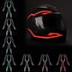 thumbnail image 1 of Tira de luces para casco de motocicleta, luz LED para casco de señal de conducción nocturna, 1 of 3