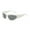White, variant on Women Sunglasses Fashion Wrap Around Eye Wear Gafas Lentes Black Lens