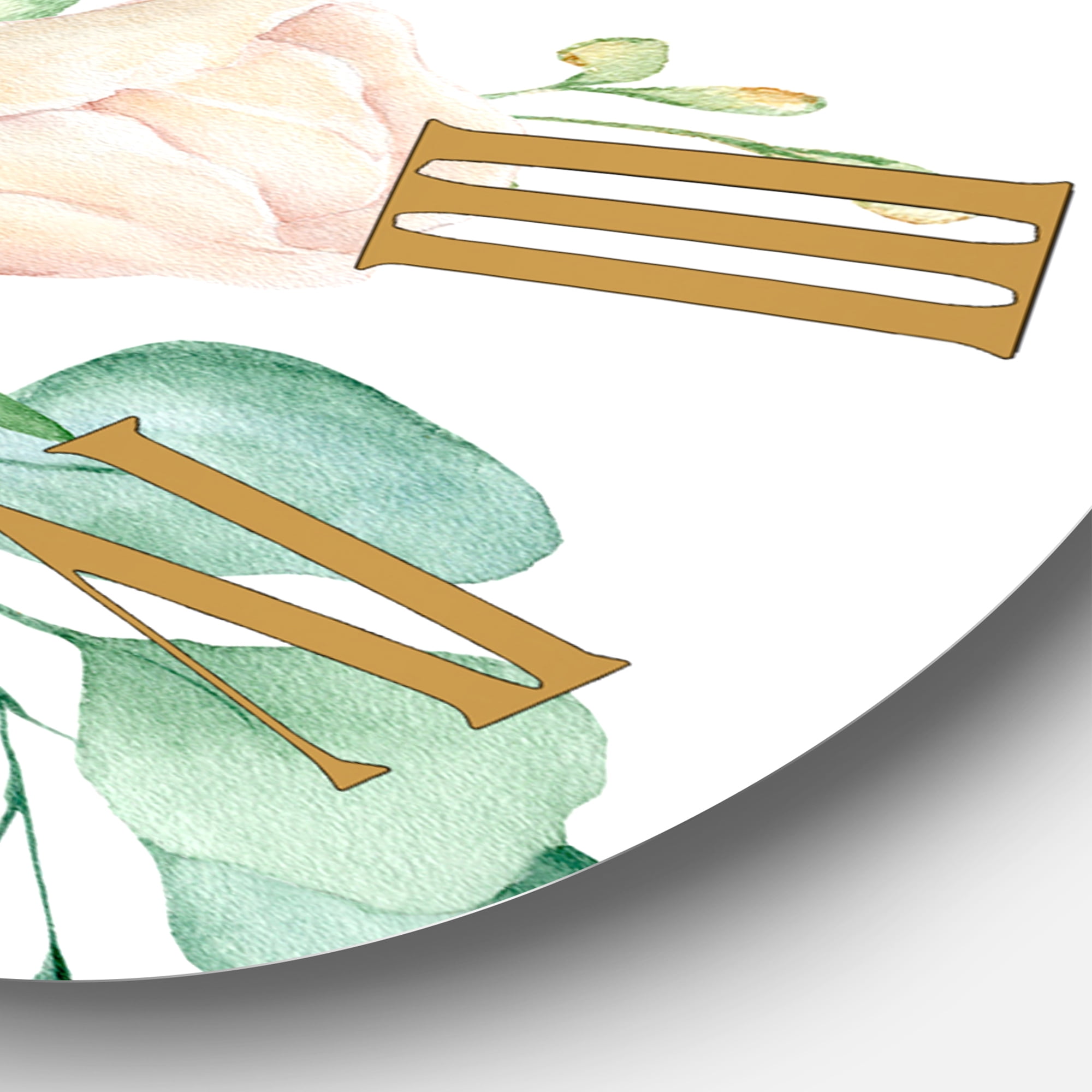 Designart 1 in Quartz Traditional Wall Clock