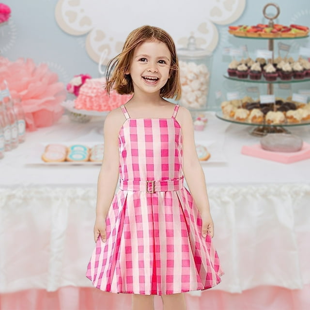 Correa ajustable Margot vestido a cuadros 4 Uds Halloween Cosplay vestido Festival traje JShteea El nuevo