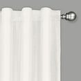 thumbnail image 2 of Eclipse Draft Stopper Summit Solid 40 x 63 Curtain Panel in White, 2 of 5