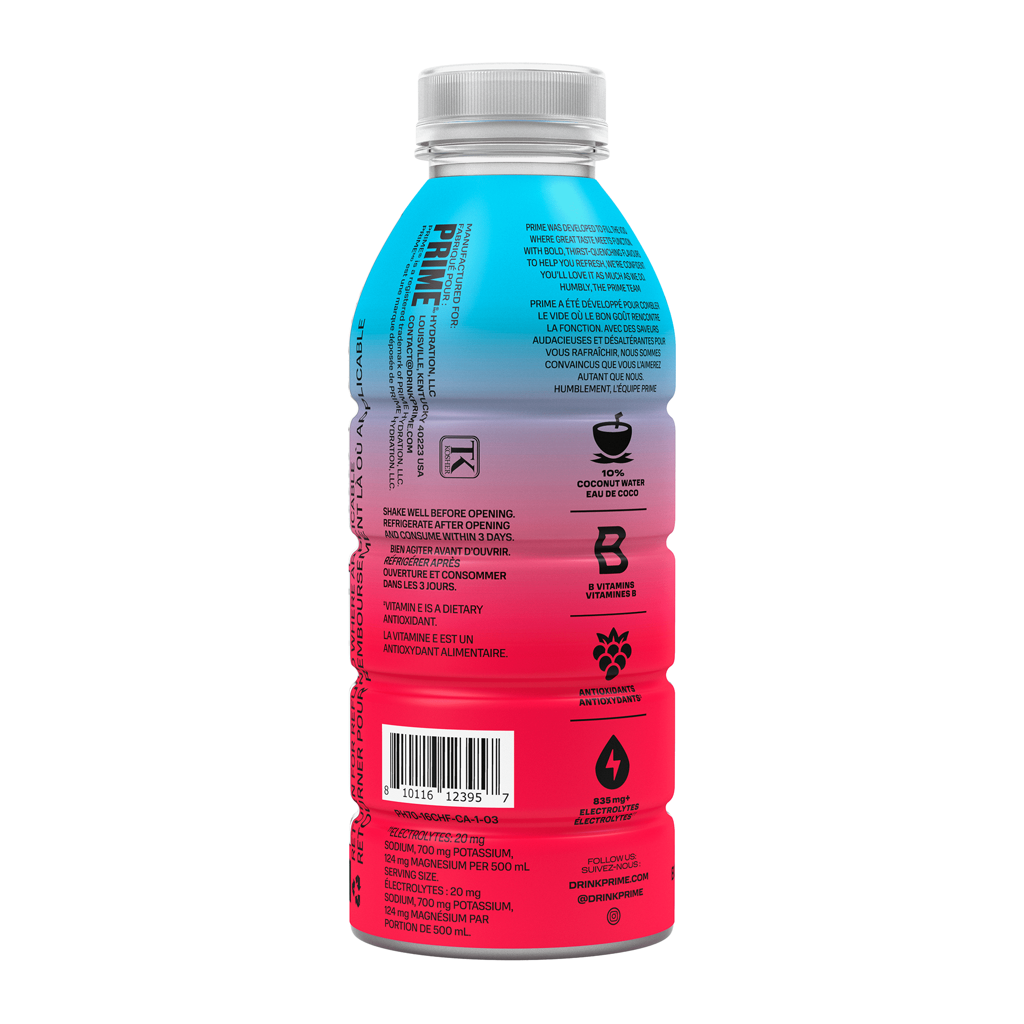 PRIME HYDRATION CHERRY FREEZE, PRIME HYDRATION CHERRY FREEZE