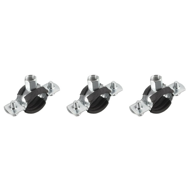 Abrazaderas rígidas para tubos de 26 a 30 mm, clips de soporte para tubos, paquete de 3