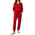thumbnail image 1 of Set Lounge PINSPARK 2 piezas para mujer 2024 rojo mediano, 1 of 6