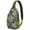 Bohemian, variant on Beach Men Meny Pink Fashion Sling Backpack, Vintage Paris Crossbody Bag, Perfect for Summer Adventures and Holidays