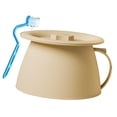 thumbnail image 1 of Urinario nocturno multiusos espesado con tapa para el hogar, escupidera, orinal con tapa para dormitorio, hogar, niños, hombres y mujeres. Amarillo, 1 of 9