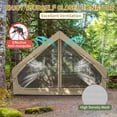 thumbnail image 6 of Zimtown Inflatable Tent with Hand Pump for Camping, Easy Setup Air Glamping Tents, All-Weather Waterproof Blow up Camping Tent for Family, Khaki, 6 of 13