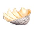 thumbnail image 1 of Geneva Ceramic Shell Decorative Bowl, 1 of 2