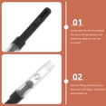 thumbnail image 3 of LOLIPPYY 50Pcs Black Plastic Pen Converter for Fountain Pens Cylindrical Design Twist Mechanism Ink Filling, 3 of 8