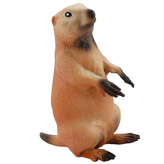 HOOWIFFY Brown Statue for Home and Garden Decor, Outdoor Plastic Figurine, Weather Resistant