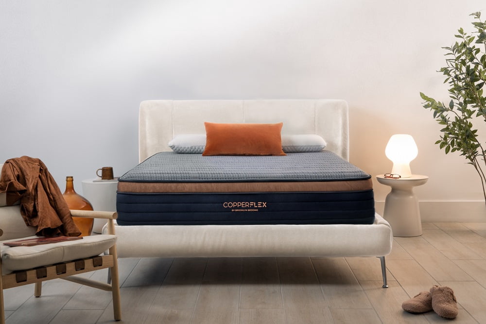 Brooklyn Bedding CopperFlex 12" Foam Mattress with Zoned Foam, Twin