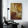 thumbnail image 3 of Posters for Room Aesthetic Jean-Honoré Fragonard Posters for Room Posters Art Print Wall Photo Paint Poster Hanging Picture Family Bedroom Decor Gift 12x18inch(30x45cm), 3 of 6