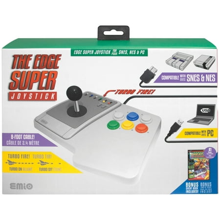 EMIO 00114-6 The Edge Super Joystick for SNES Classic & PC