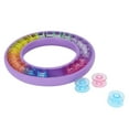 thumbnail image 2 of Fdit Bobbin Organizer, Bobbin Holder,24PCS Silicone Bobbin Storage Box Round Portable Storage DIY Handwork Home Sewing Accessories, 2 of 8