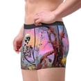 thumbnail image 2 of Yiaed Sky Sunflower Skull Print Men's Soft Cotton Boxer Shorts Breathable Boxers Underwear Moisture-Wicking Underwear Stretch Boxer Briefs for Man-X-Large, 2 of 5