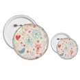 thumbnail image 1 of Bird Flowers  Paint Pins  Badge Button Design Kit Craft Sets, 1 of 3