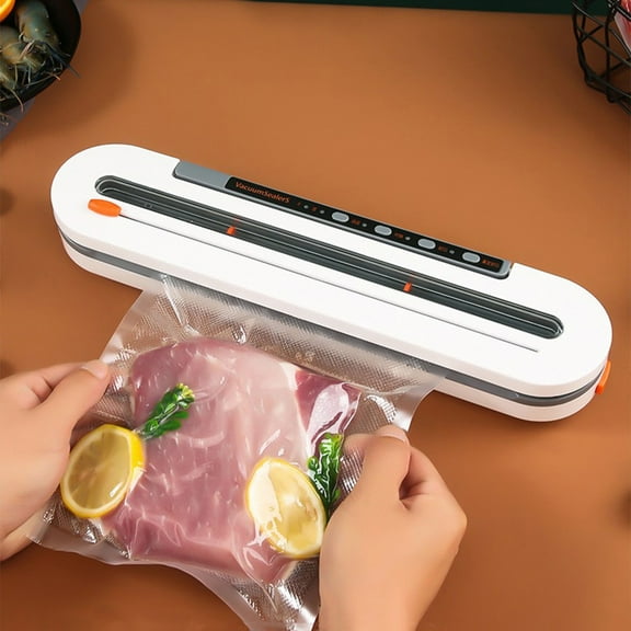 WSBDENLK Vacuum Sealer, Food Save-R Vacuum Sealer Machine, Automatic Food Vacuum Sealer for Food Preservation Sealing Packing System, for Fresh Food and Food Storage Food Vacuum Sealer Machines