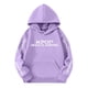 thumbnail image 4 of Moonsky Sudadera con capucha y cordón HUNTRX, estampado de grupo de chicas coreanas, jersey corto, suave y cómodo, top de manga larga para primavera y otoño. Morado claro 150, 4 of 4