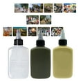 thumbnail image 2 of 100ml Squeeze Condiment Bottles Liquid Condiment Container Small Oil Dispenser Bottle for Soys Sauce Vinegar Ketchup, 2 of 9