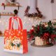 thumbnail image 1 of Christmas Black Color Handbag Non Woven Shopping Bag Holiday Gift Gift Packaging Bag, 1 of 6