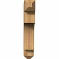 thumbnail image 2 of Ekena Millwork 6"W x 26"D x 34"H Westlake Craftsman Rough Sawn Bracket, Western Red Cedar, 2 of 13
