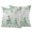 White Green Grey, variant on Outdoor Pillow Covers 20x20 Set of 2, Green Eucalyptus Leaves Waterproof Patio Throw Pillow Covers for Couch Sofa Chair, Daisy Summer Botanical Farmhouse Decorative Pillowcases for Throw Pillows