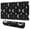 Black Moon Skull, variant on Long Mouse Pads for Desk,Black Night Sky Pattern Desk Mats on Top Of Desks, Desk Mouse Pad Extra Large with 3mm Non-Slip Base and Stitched Edge for Gaming,Office,Work,Home 31.5"x15.7"