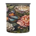 thumbnail image 2 of Wobogo Peony Butterfly Painting Food Storage Jars 304 Food Grade Stainless Steel Canisters With Vacuum Airtight Lids for Coffee Snacks Nuts Cereal 500ML, 2 of 9