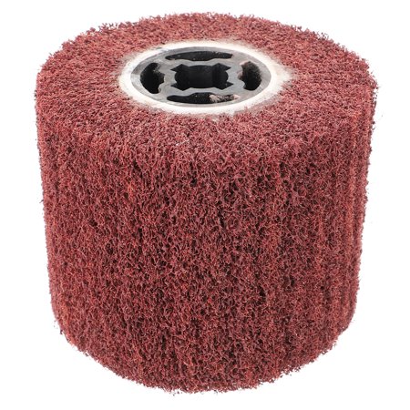 

1pc Metal Polished Wheel Cross Core Polished Head Nylon Abrasive Wheels (80 Grit)