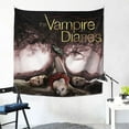 thumbnail image 2 of The Vampire Diaries Tapestry Luxury Wall Hanging Tapestries Decor For Bedroom Living Room Dormitory Mural Blanket 59x59in, 2 of 8