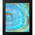 thumbnail image 2 of Lavoie, Tina 12x14 Black Modern Framed Museum Art Print Titled - Blue Agate Geode, 2 of 5