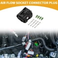 thumbnail image 2 of Conector de enchufe de socket de flujo de aire de 4 pines a prueba de agua hembra para Toyota 1 juego, 2 of 6
