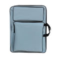 thumbnail image 1 of Art Portfolio Case Artists Backpack with Pockets, Handle Storage Organizer Kids Light Blue, 1 of 9