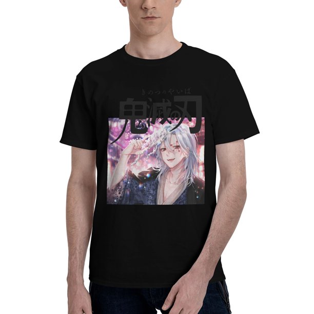 Camiseta de Manga Corta para Hombres Kimetsu no Yaiba