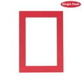 thumbnail image 2 of Deep Red Acid Free 13x19 Picture Frame Mats with White Core Bevel Cut for 11x14 Pictures - Fits, 2 of 4