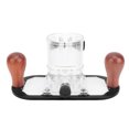 thumbnail image 1 of Router Plunge Base, Handheld Adjustable Head Depth Labor Saving Trimming Machine Router Plunge Base  for Engraving, 1 of 6