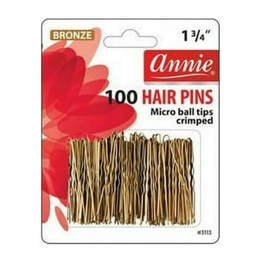 Annie Hairpins Bronze 100Ct [Ball Tip] (03113)
