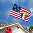 thumbnail image 3 of Dutern Double Sided US Kentucky Army National Guard Flag Banner 3 Ply with Brass Grommets 2x3 Feet, 3 of 5