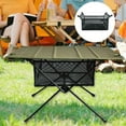 thumbnail image 4 of Folding Table Portable Storage Net Shelf Bag Stuff Kitchen Rack Camping Barbecue For Picnic O3F2, 4 of 6