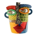 thumbnail image 2 of Maceta Con Cara Divertida Abstracta Belleza, 2 of 9