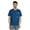 Blue, variant on Men's Round Neck T-Shirts Casual Basic Shirts Short Sleeve Patch Pocket Tee