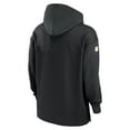 thumbnail image 3 of Men's Nike Black Pittsburgh Steelers Sideline Jersey Performance Pullover Hoodie, 3 of 3