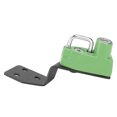 thumbnail image 3 of Helmet Lock Security Helmet Lock Helmet Lock For Kawasaki Aluminium Alloy Anti Theft Helmet Lock Fits For Kawasaki Z800 ZR800Green ANGGREK JB1616, 3 of 8