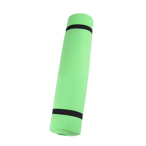 HJQEQVD Small 15 Mm Thick and Durable Yoga Mat Anti-Skid Sports Fitness Mat Anti-Skid Mat to Lose Weight Outdoor Party Essentials 23.6*72 inch,Green One Size